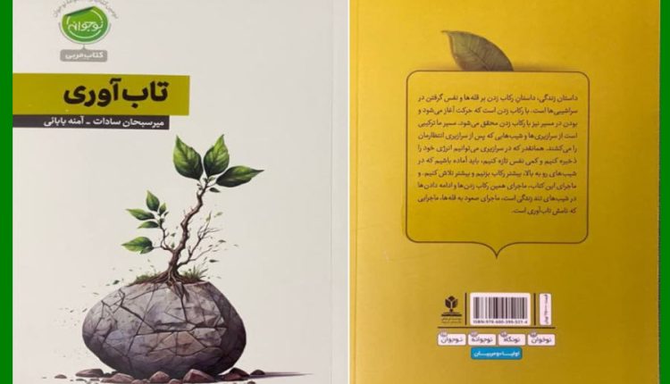 دومین کتاب از مجموعه نوجوان با عنوان تاب آوری،کتاب مربی به قلم میر سبحان سادات و آمنه بابایی توسط انتشارات معاونت پرورشی وزرات آموزش و پرورش و به همت موسسه منادی تربیت در 304 صفحه منتشر و در اختیار علاقه مندان قرار گرفت .