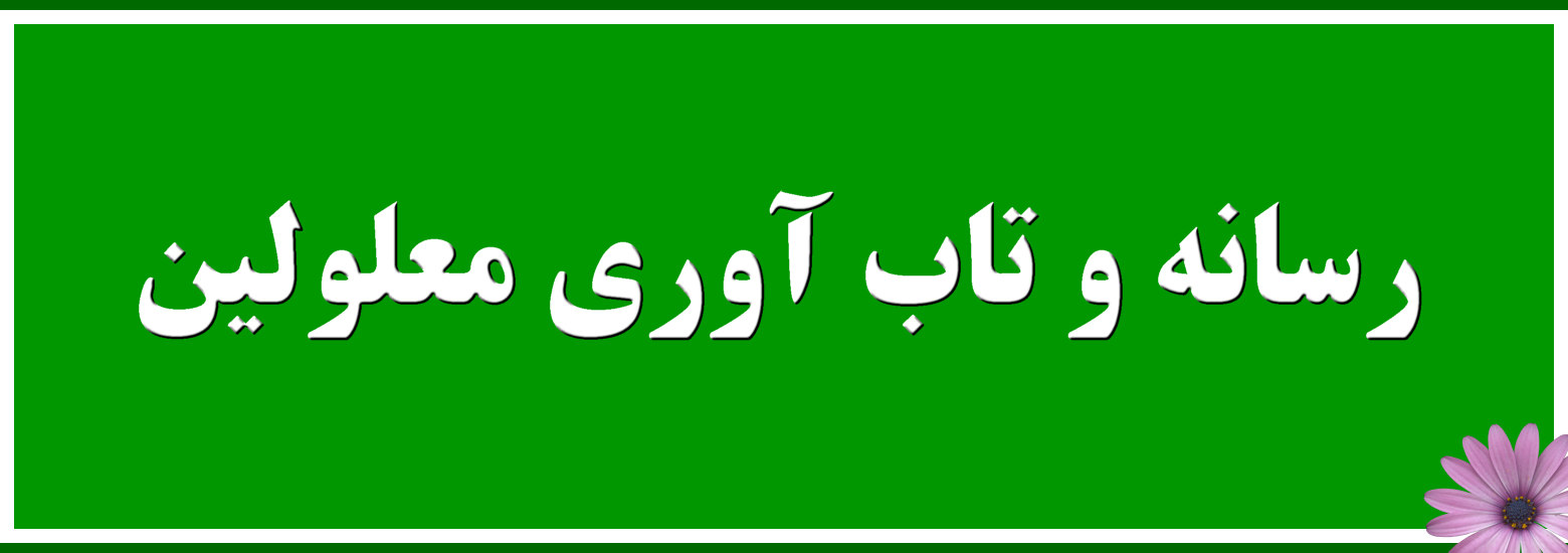 رسانه و تاب آوری معلولین