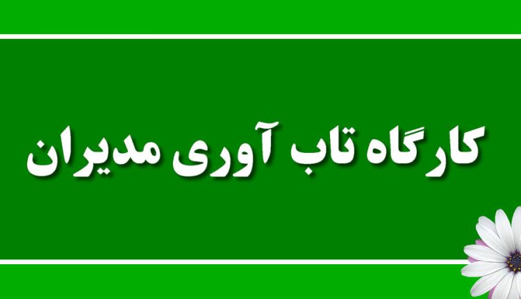 کارگاه تاب آوری مدیران چیست ؟