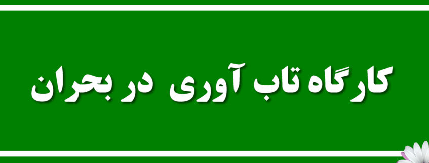کارگاه تاب آوری بحران چیست؟