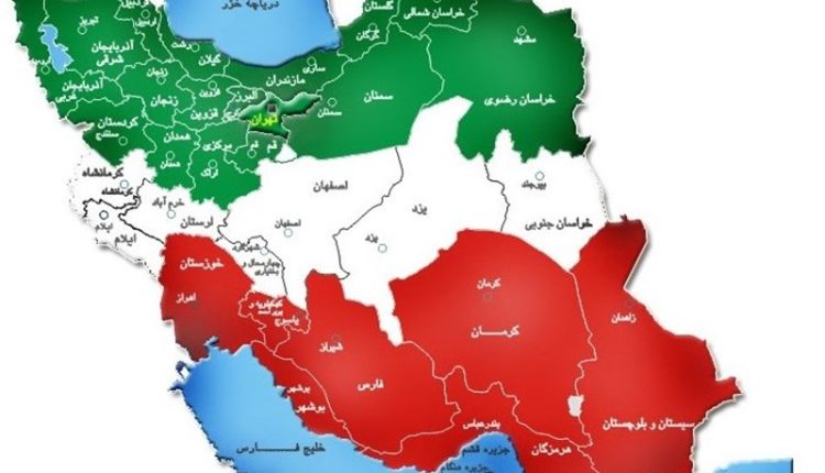 تعیین الگوی تاب‌آوری استان‌های ایران