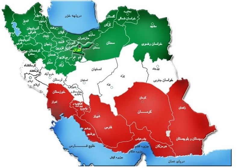 تعیین الگوی تاب‌آوری استان‌های ایران